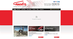 Desktop Screenshot of cranesinc.com